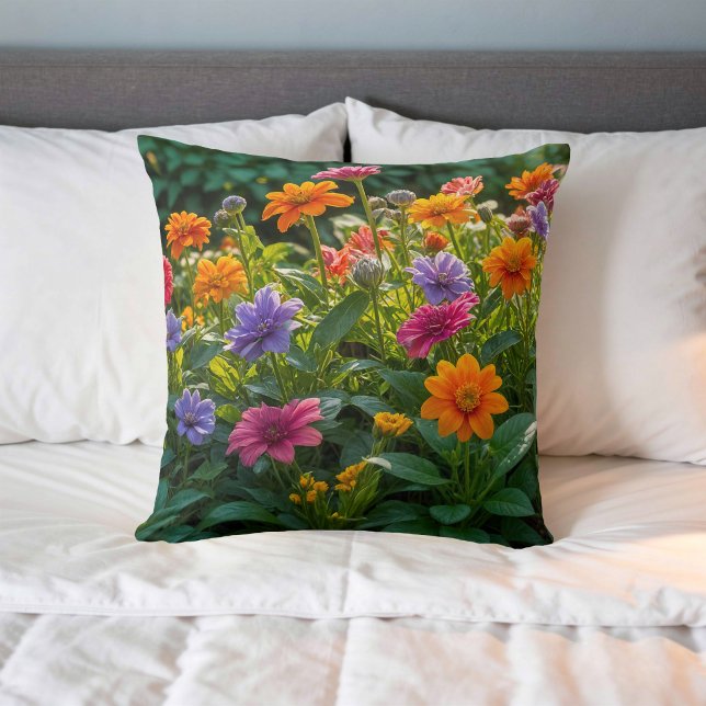 Flower Image No. 39, Floral Series, Throw Pillow (Creator Uploaded)