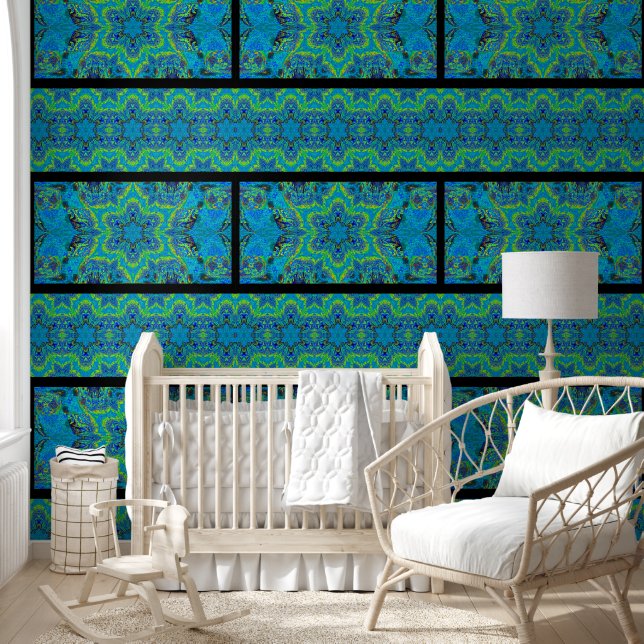 Flower in Blue Wallpaper (Kids)