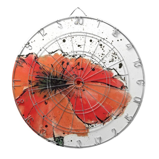 Flower in Full Bloom Dartboard (Front)