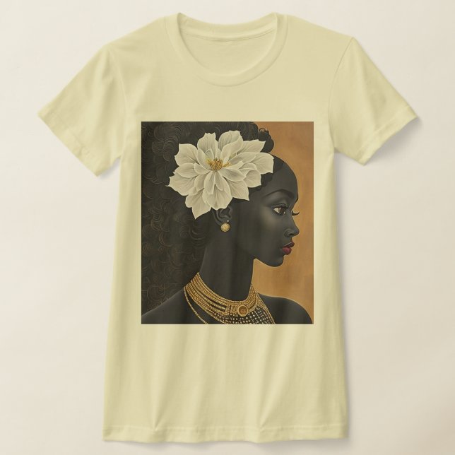 Flower in Hair T-Shirt (Laydown)