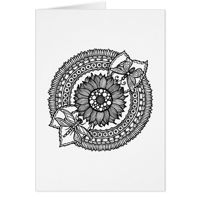 Flower In Mandala (Front)