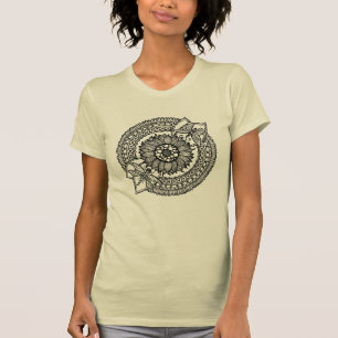 Flower In Mandala T-Shirt