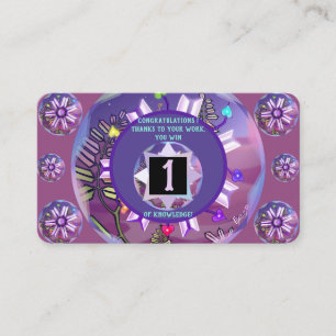 flower in the desert business card