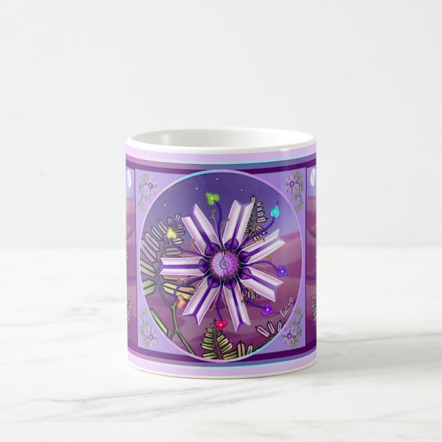 Flower in the desert  coffee mug (Center)