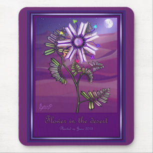 Flower in the Desert Mouse Pad