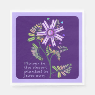 Flower in the Desert Napkins