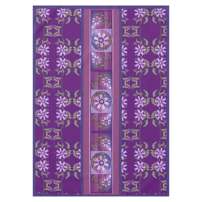 Flower in the desert tablecloth (Front)