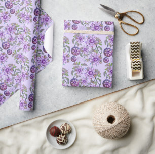 Flower in the desert wrapping paper
