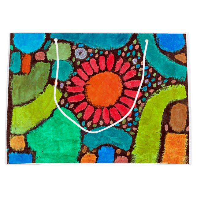 Flower in the Valley, Klee Large Gift Bag (Front)