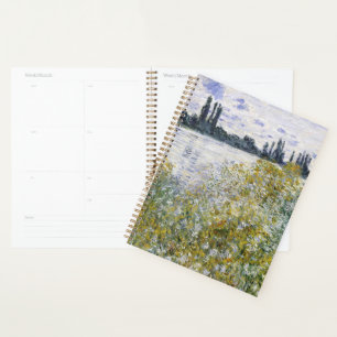 Flower Island near Vétheuil, Claude Monet Planner