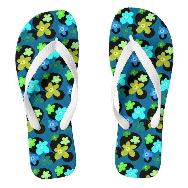 Flower Jandals (Footbed)