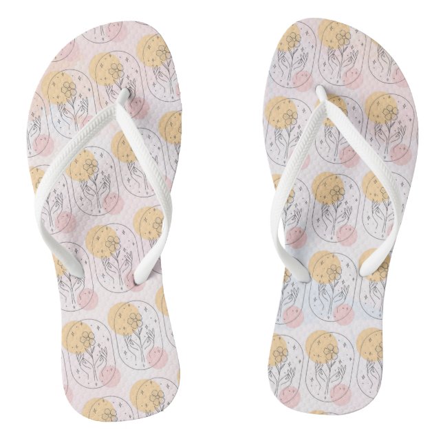 Flower Jandals (Footbed)