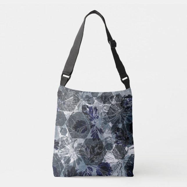 Flower Kaleidoscope. Crossbody Bag (Front)