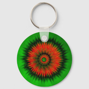 Flower key chain