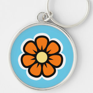Flower Key Ring
