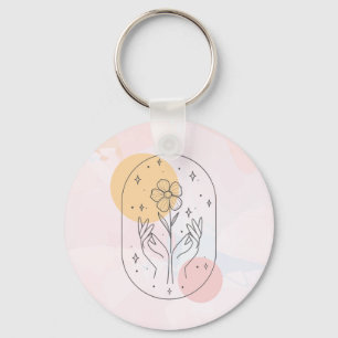 Flower Key Ring