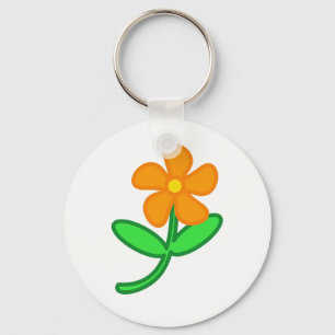 Flower Key Ring