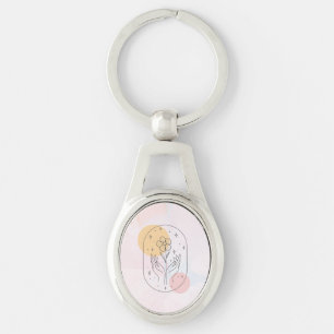 Flower Key Ring