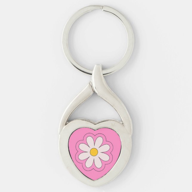 Flower Key Ring (Front)