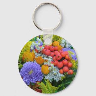 Flower keychain
