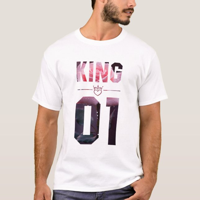 Flower King and Queen 01 T-Shirt (Front)