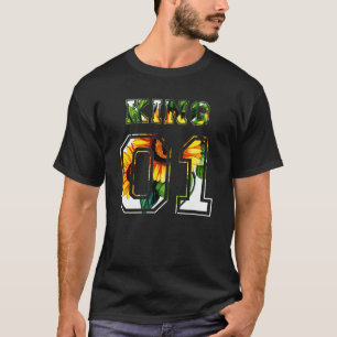 Flower King and Queen Couple 01 T-Shirt