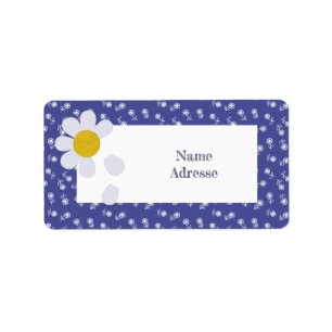 flower label