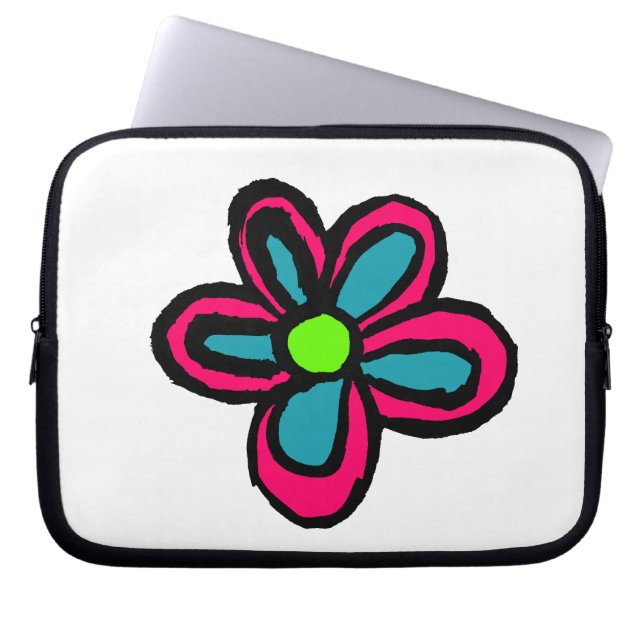 Flower Laptop Sleeve (Front)