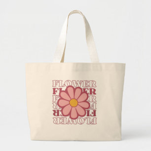 Flower Large Tote Bag
