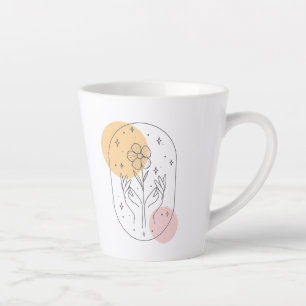 Flower Latte Mug