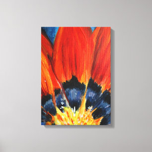 Flower Leaves Painting Wall Art