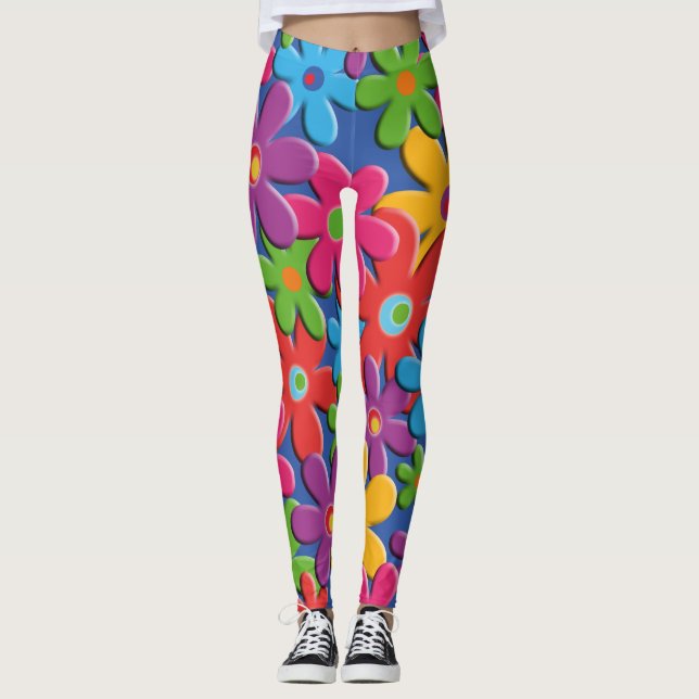 flower leggings (Front)