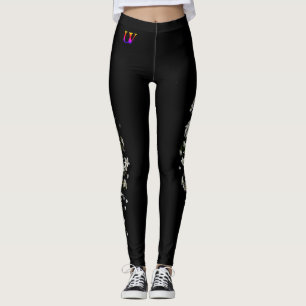 Flower legs Leggins Leggings