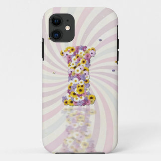 Flower letter I Case-Mate iPhone Case