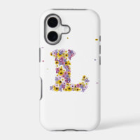 Flower letter L