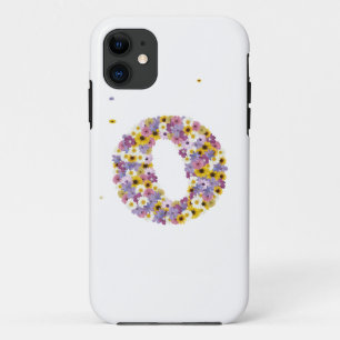 Flower letter O iPhone 11 Case