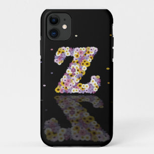 Flower letter z iPhone 11 case