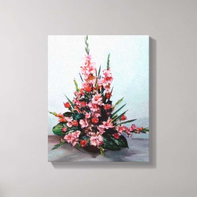 Flower life canvas print (Front)