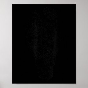 Flower Light Bulb Of Power Tree Peace For Hippies  Poster