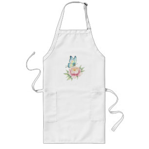 Flower Long Apron