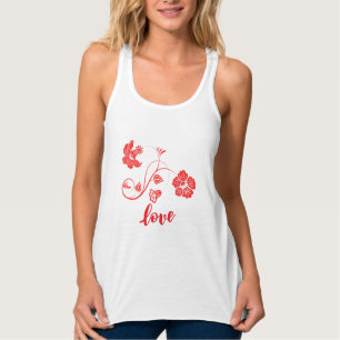 Flower Love Singlet