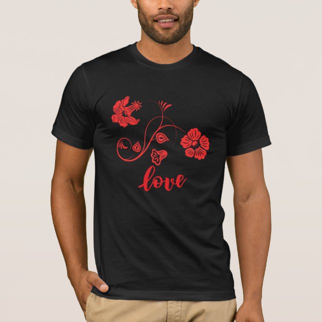 Flower Love T-Shirt (Front)