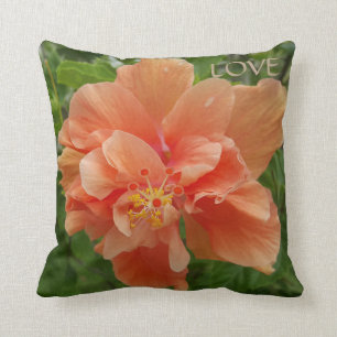 Flower Love Throw Pillow