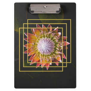 Flower Lover   Square Flower Clipboard