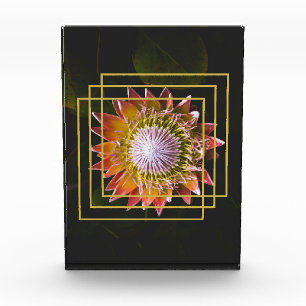 Flower Lover Square Flower Photo Block
