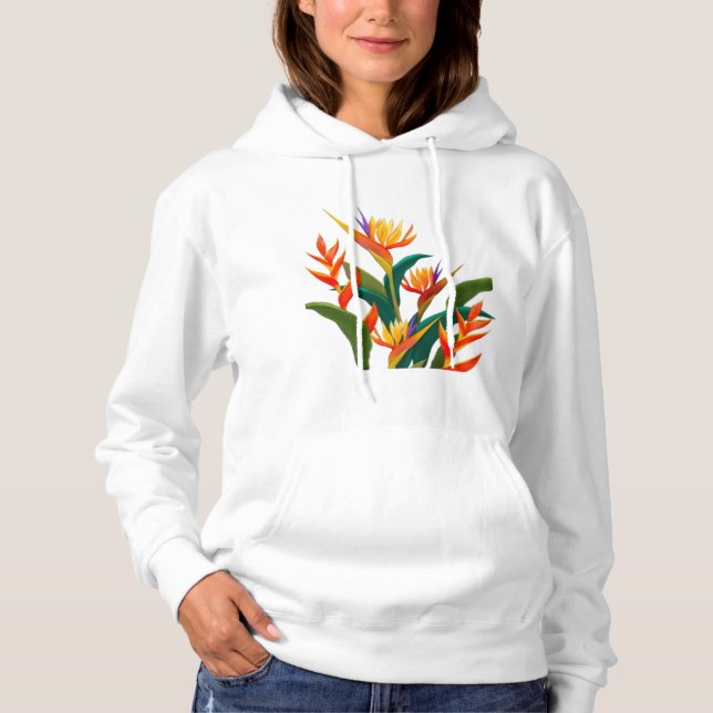 Flower lovers hoodie sweatshirt  (Front)