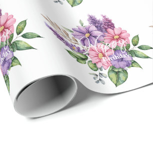 Flower lover's wrapping paper