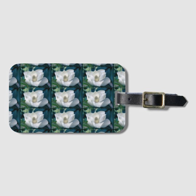 flower luggage tag (Front Horizontal)