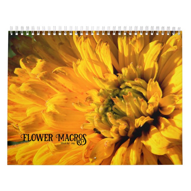 Flower Macros Calendar (Cover)