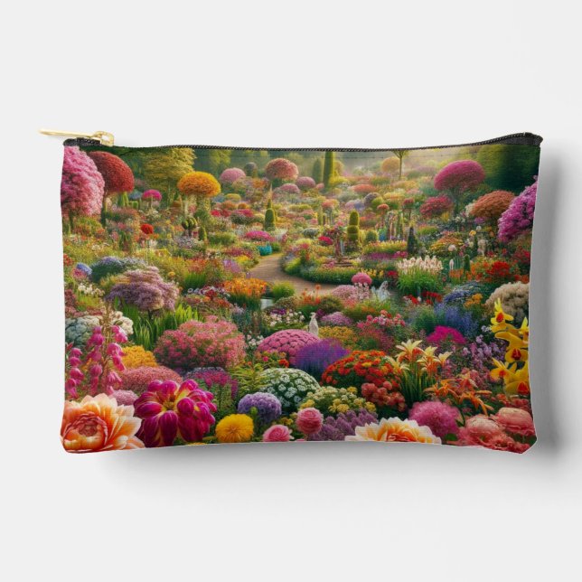 Flower magic – a paradise of colours accessory pouch (Front)